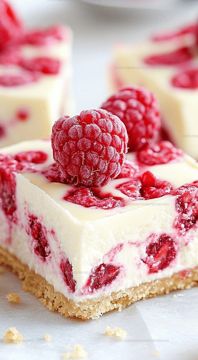 Why White Chocolate Raspberry Cheesecake Bars Stand Out