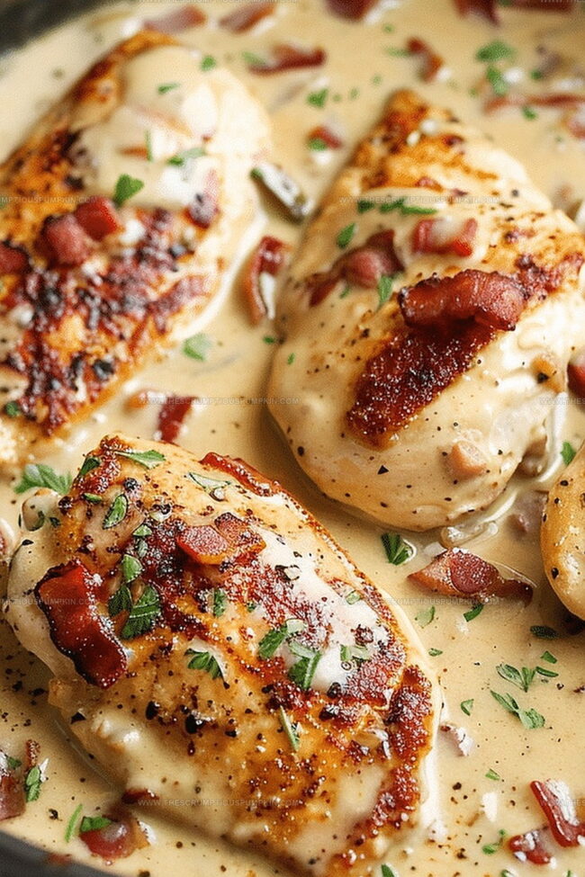 Bacon Lovers Unite: Creamy Chicken Skillet Magic