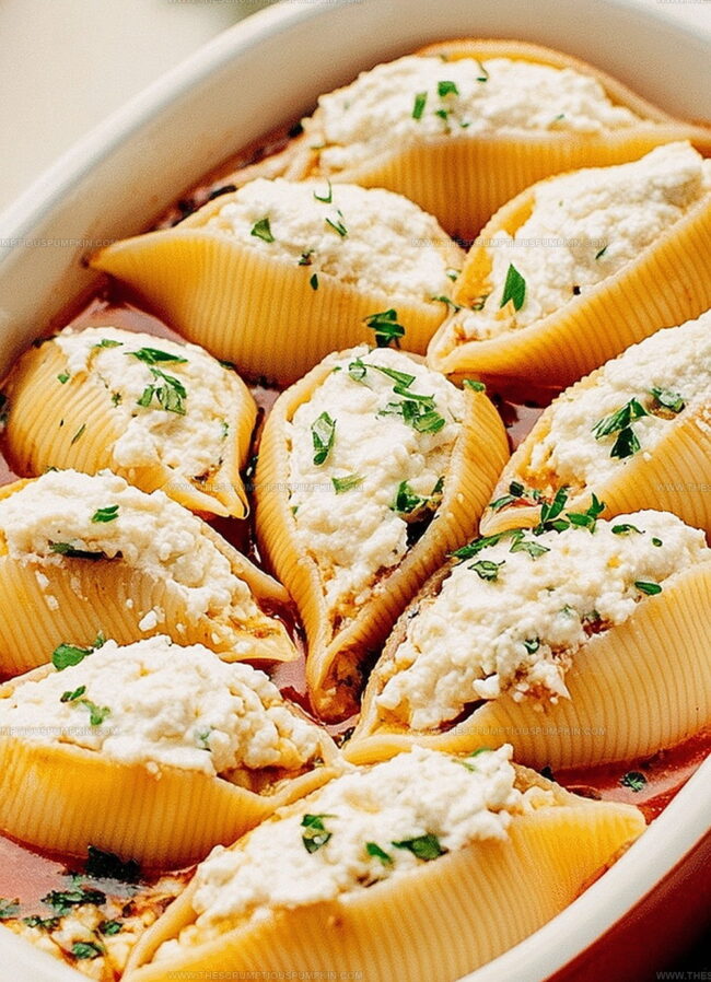 Shells Variations For Your Ricotta Dish