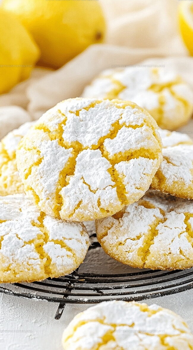 Why Very Lemon Crinkle Cookies Are Zesty