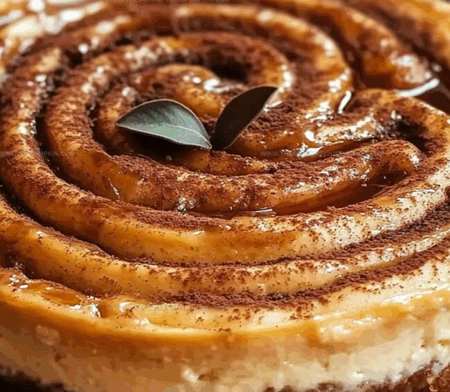 Why Cinnamon Roll Honeybun Cheesecake Is So Dreamy