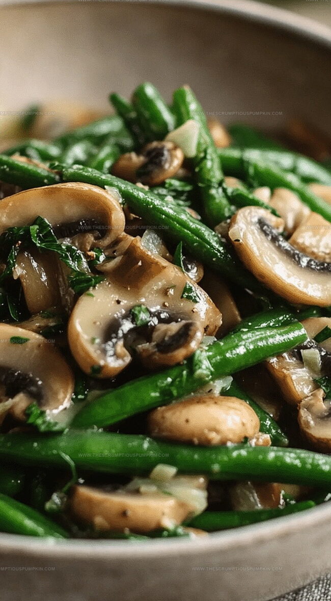 What Makes Green Beans with Mushrooms So Delightful