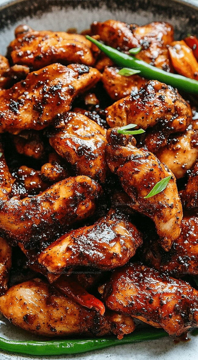 Craving the Depth of Black Pepper Chicken?