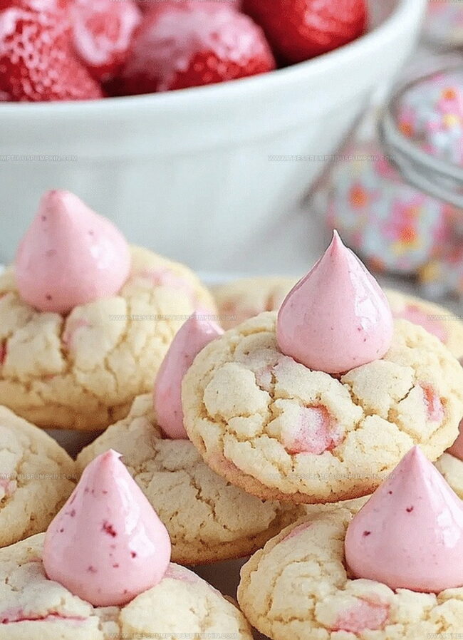 Fun Variations On Strawberry Kiss Cookies