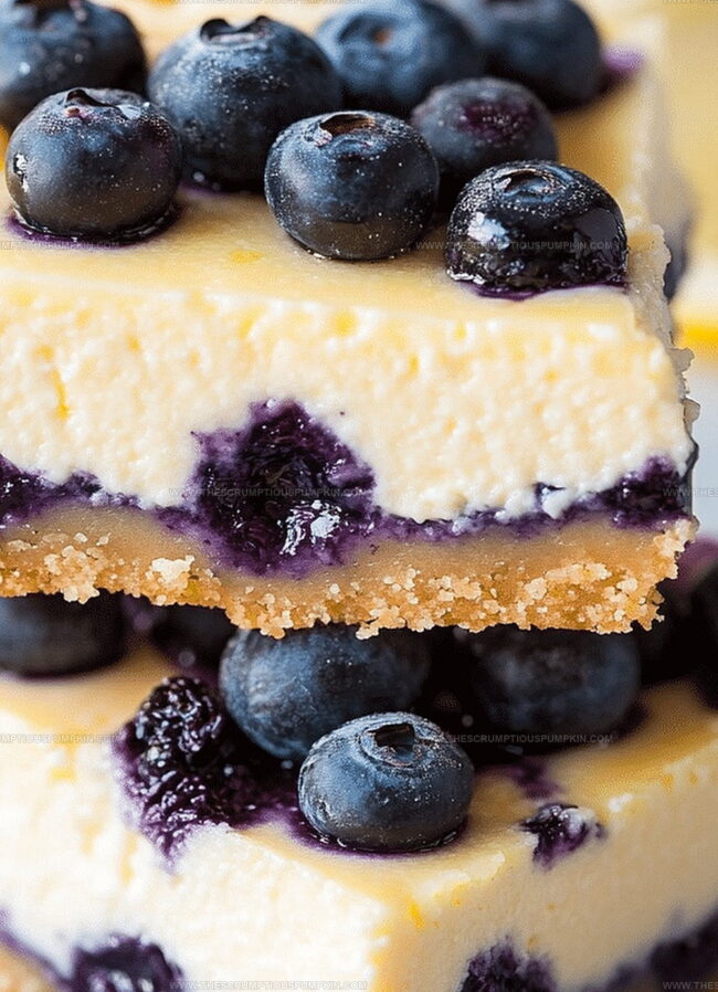 Tips for Lemon Blueberry Cheesecake Bars