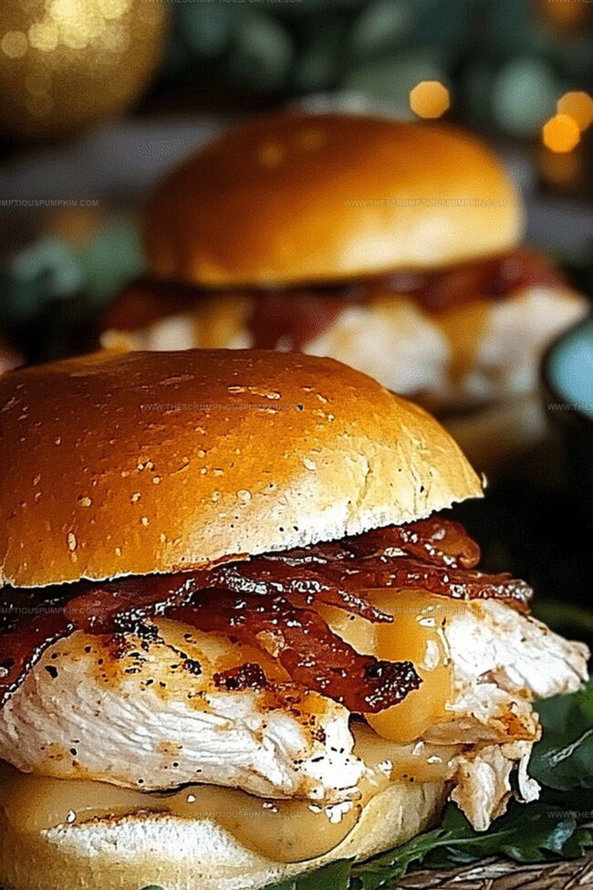 Why Chicken Bacon Ranch Sliders Are Always A Win