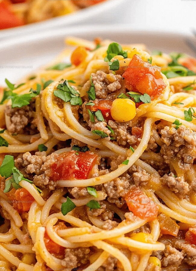 Taco Spaghetti Twist Ideas