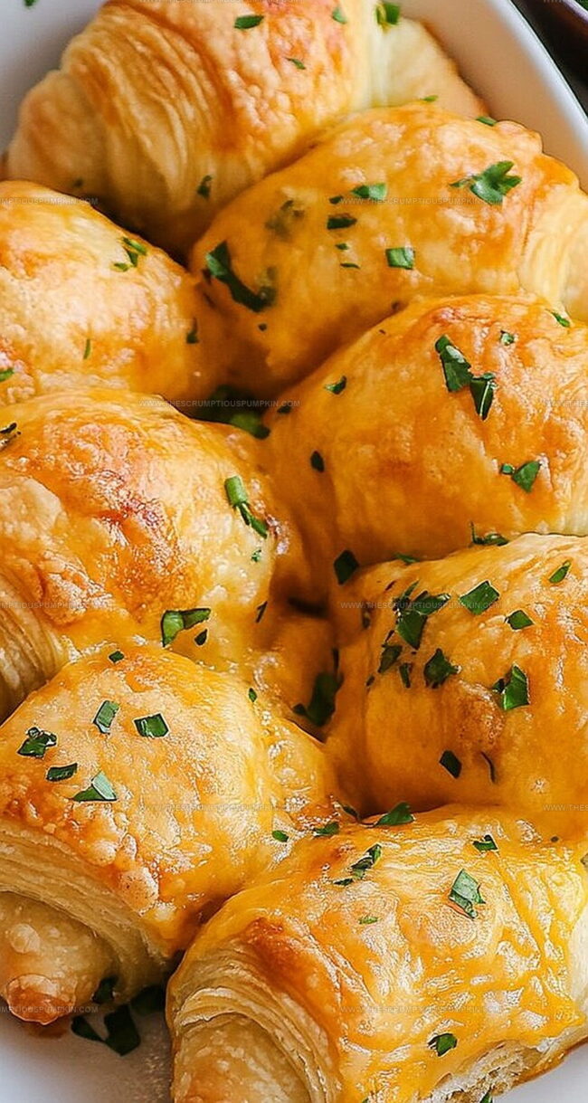Why Cheesy Chicken Crescent Rolls Are A Cozy Favorite