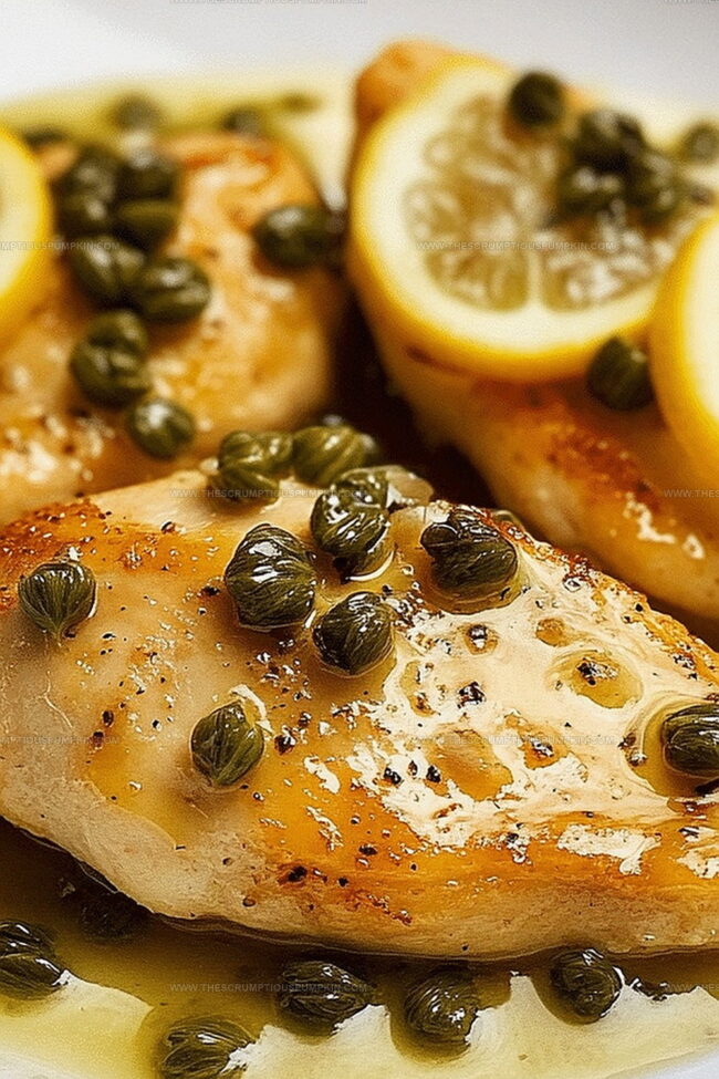 Bright and Tangy Chicken with Lemon Caper Sauce