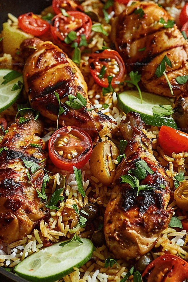 One-Pot Shawarma Chicken and Rice with Bold Middle Eastern Flavors