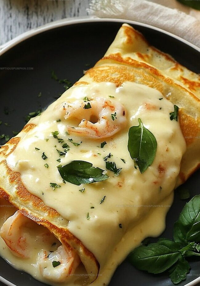 Make Seafood Crepes With Bechamel Like A Pro