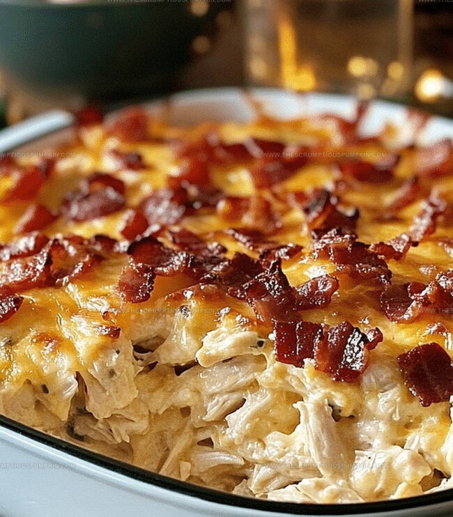 Easy Steps For Chicken Bacon Ranch Casserole