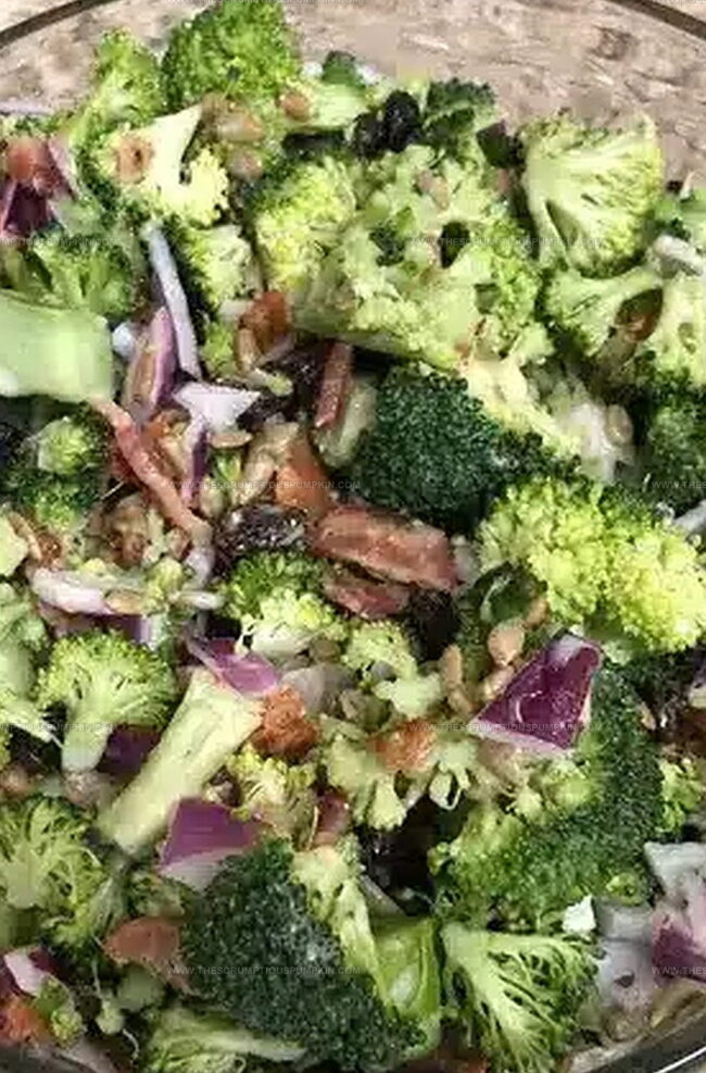 Why Broccoli Salad Is Crunchy, Creamy, And Totally Craveable