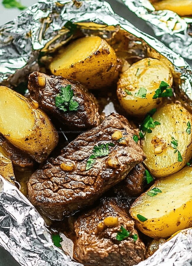Flavor Variations for Garlic Steak Packets