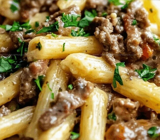 What Makes Philly Cheesesteak Pasta So Comforting