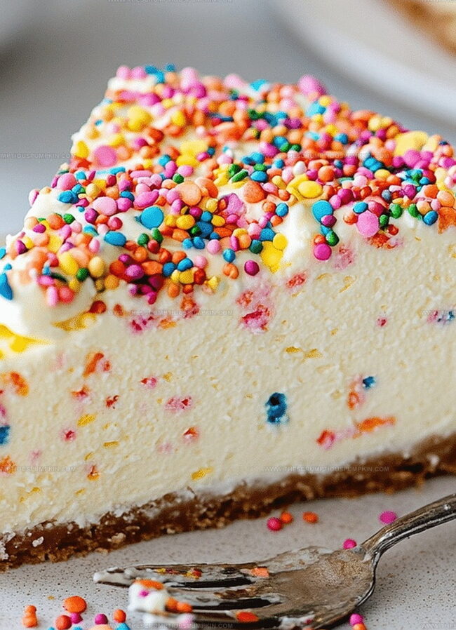Pro Tips for Confetti Sprinkle Cheesecake