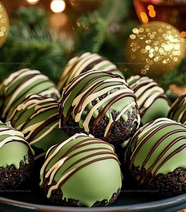Simple How-To For Grinch Oreo Balls