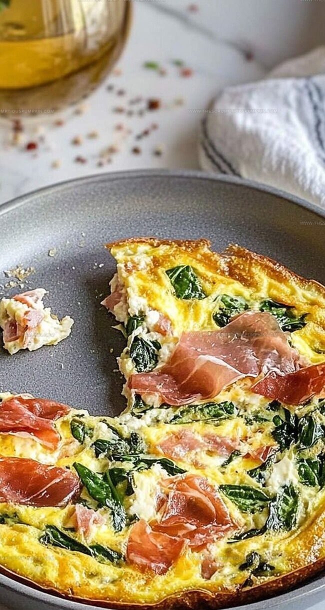 What Makes the Prosciutto Spinach Frittata So Crave-Worthy