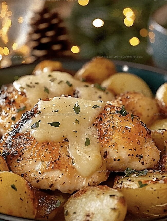 Why Garlic Parmesan Chicken And Potatoes Are Always A Hit