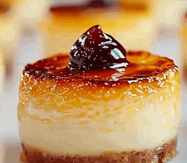 Why Mini Creme Brulee Cheesecakes Are So Irresistible