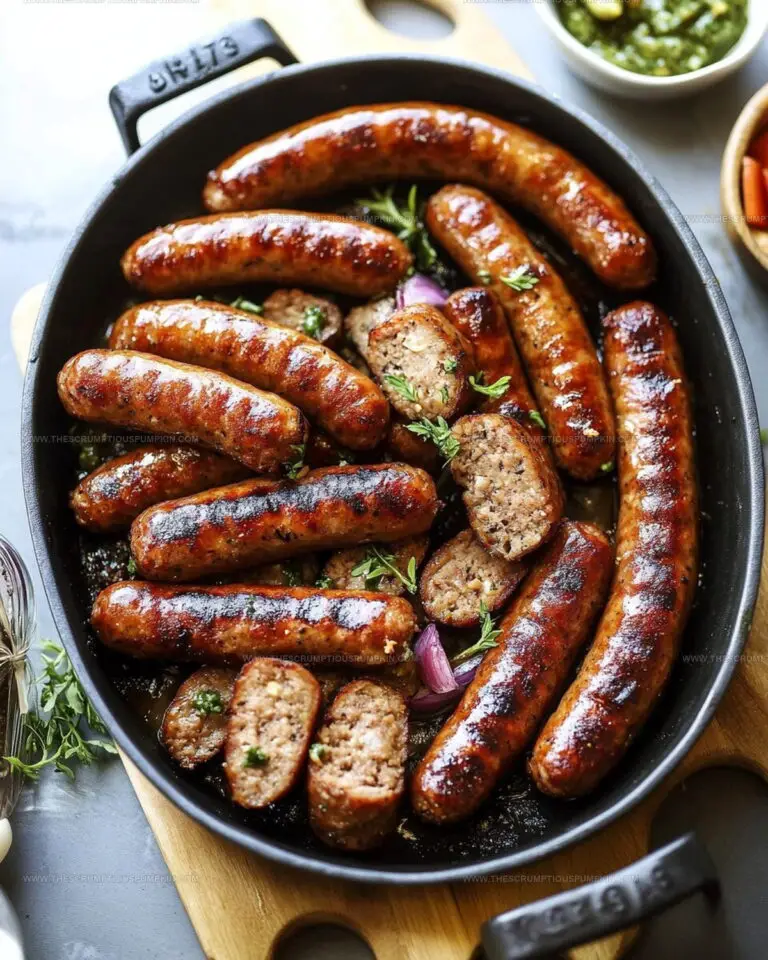 5230946 Maple-Glazed Sausage Links Recipe