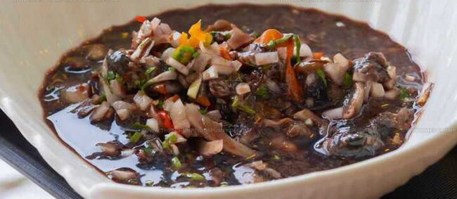 Black Conch Ceviche (Ceviche De Conchas Negras)